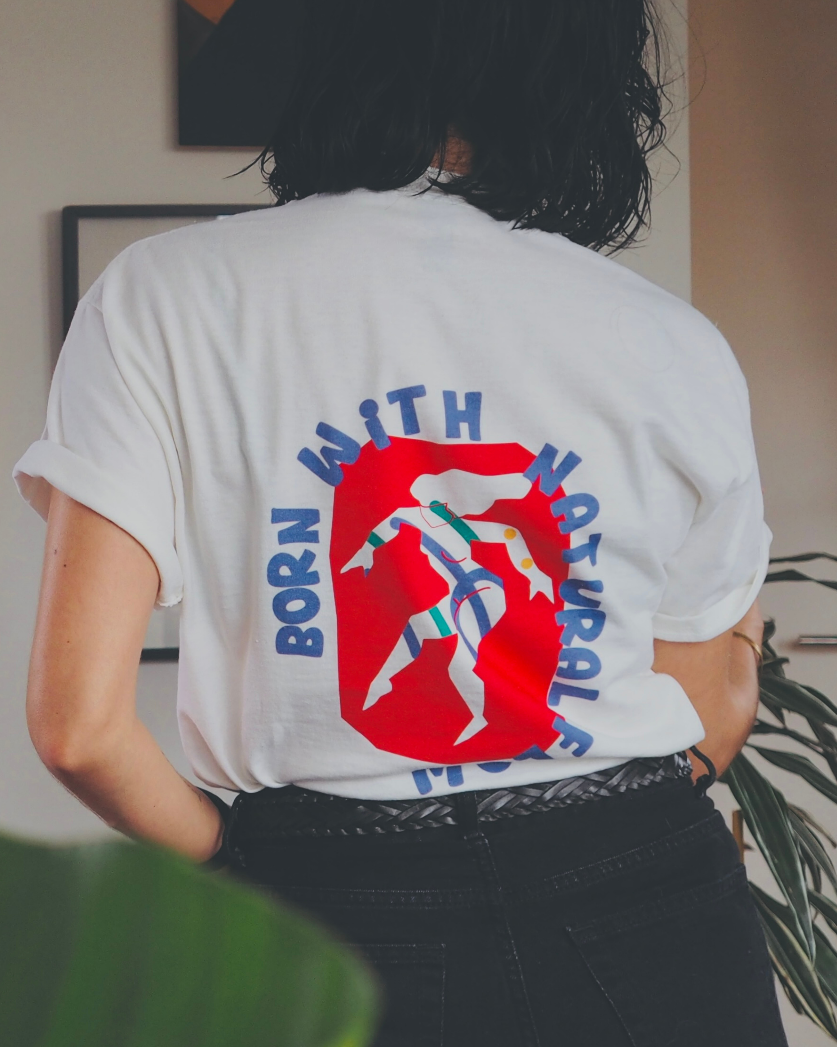 'Flow' unisex cotton tee