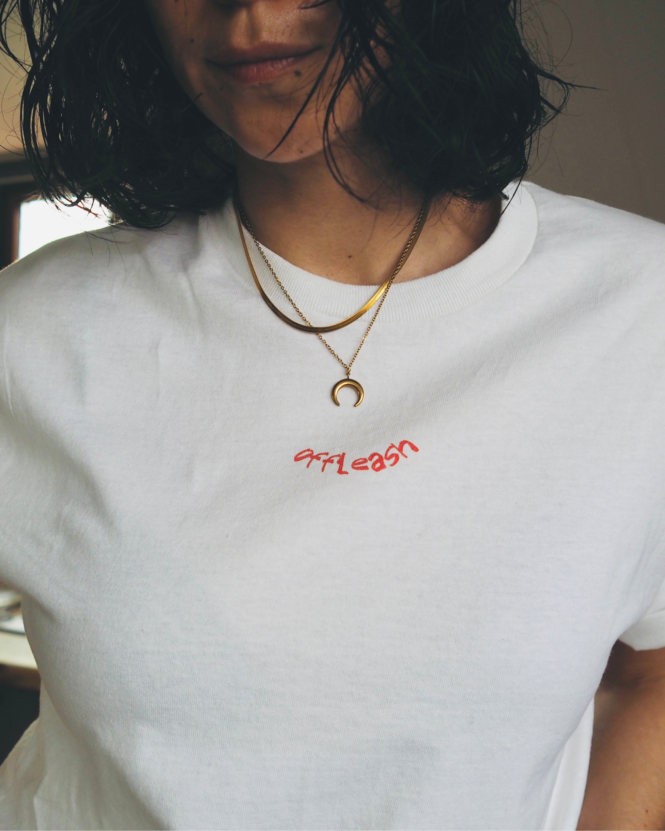 'Flow' unisex cotton tee