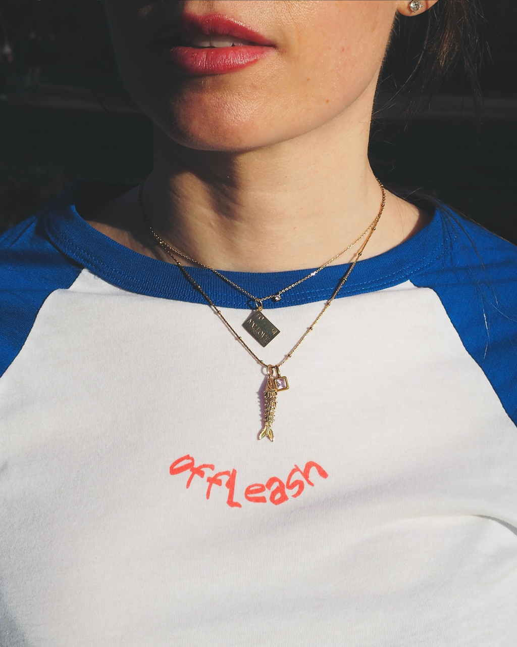 offleash baseball tee