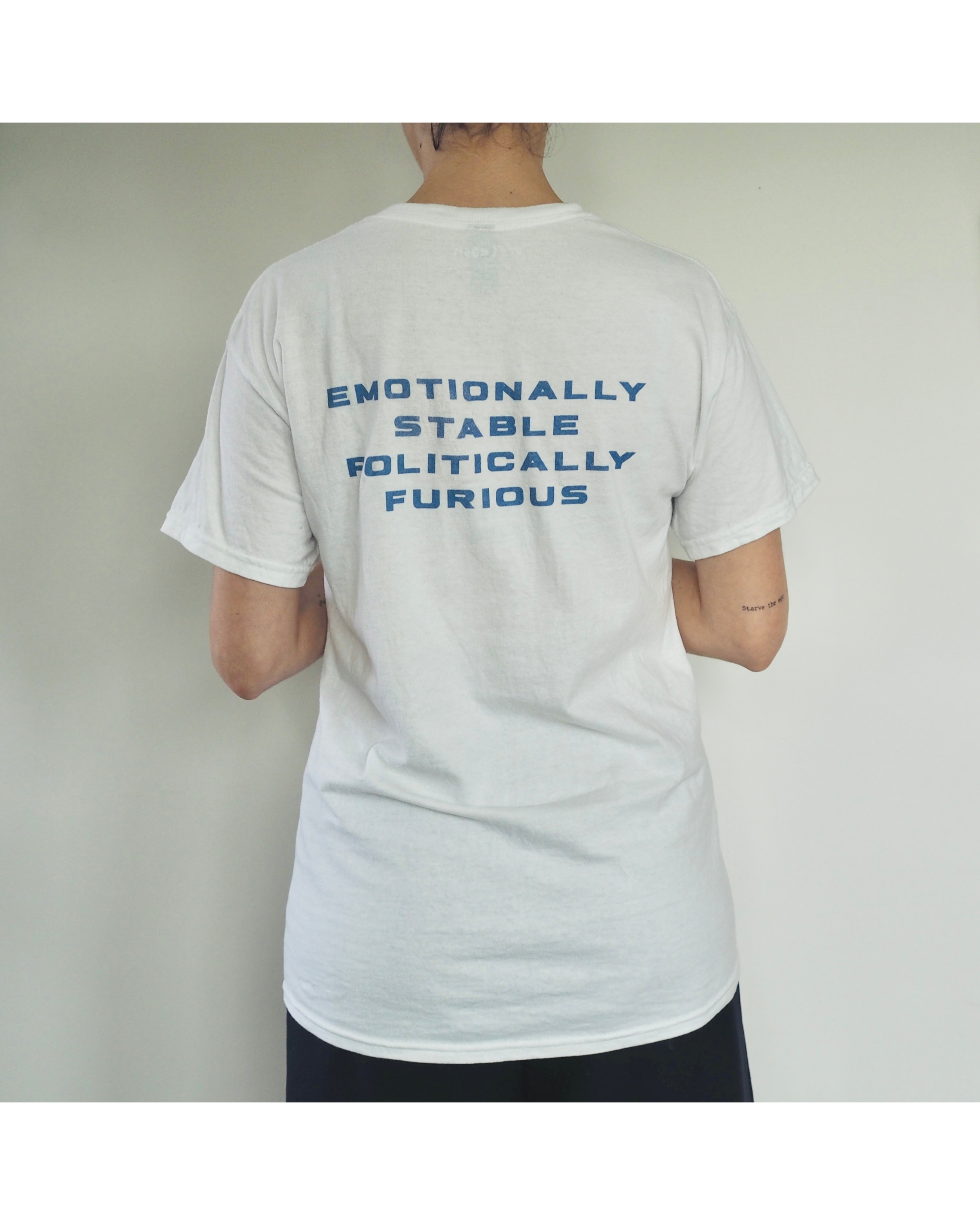 'Furious' unisex cotton tee