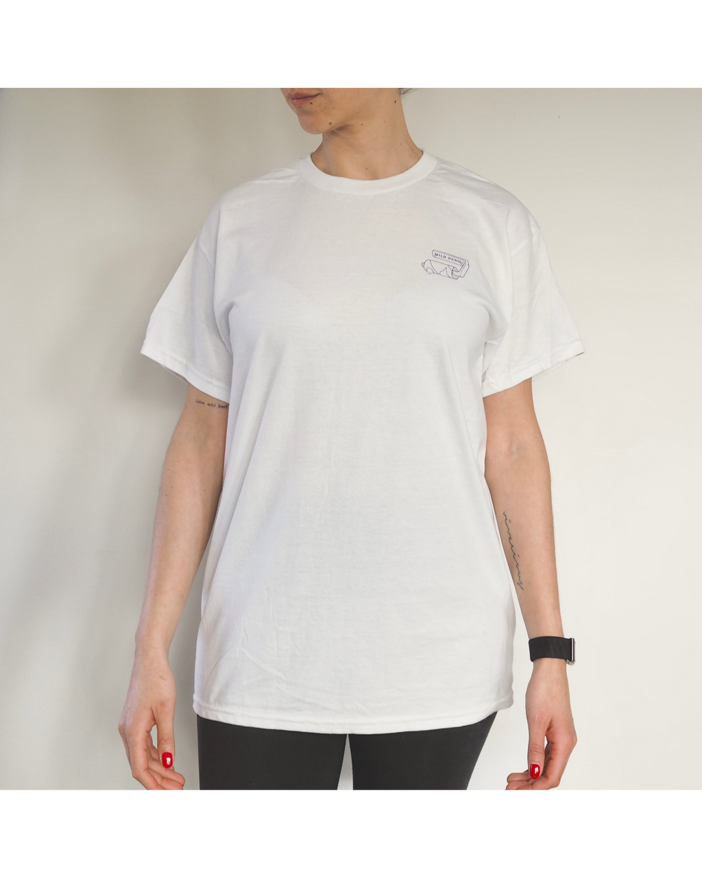 'Mild Panic' unisex cotton tee