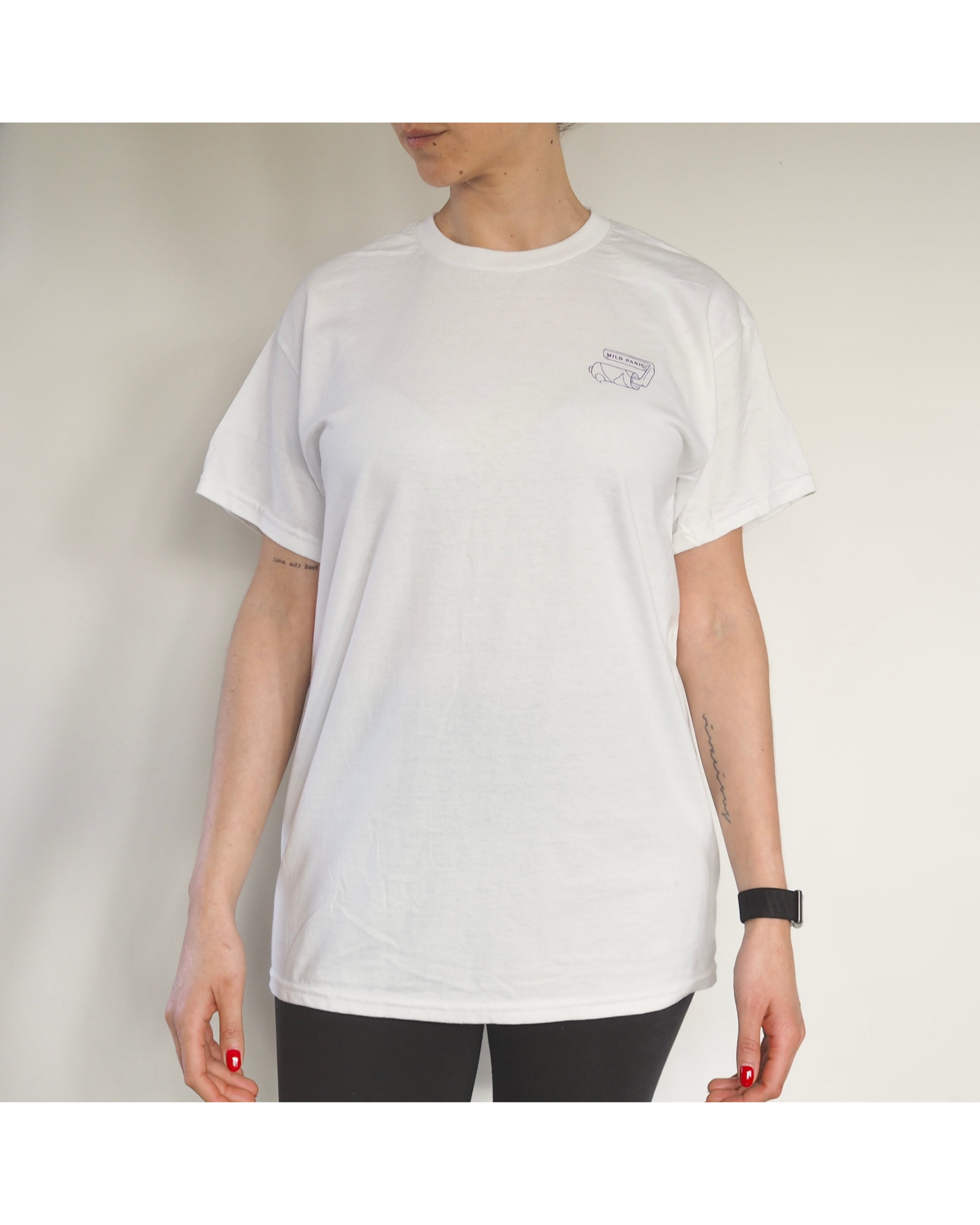 'Mild Panic' unisex cotton tee