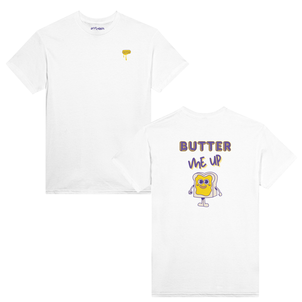 'Butter' unisex cotton tee