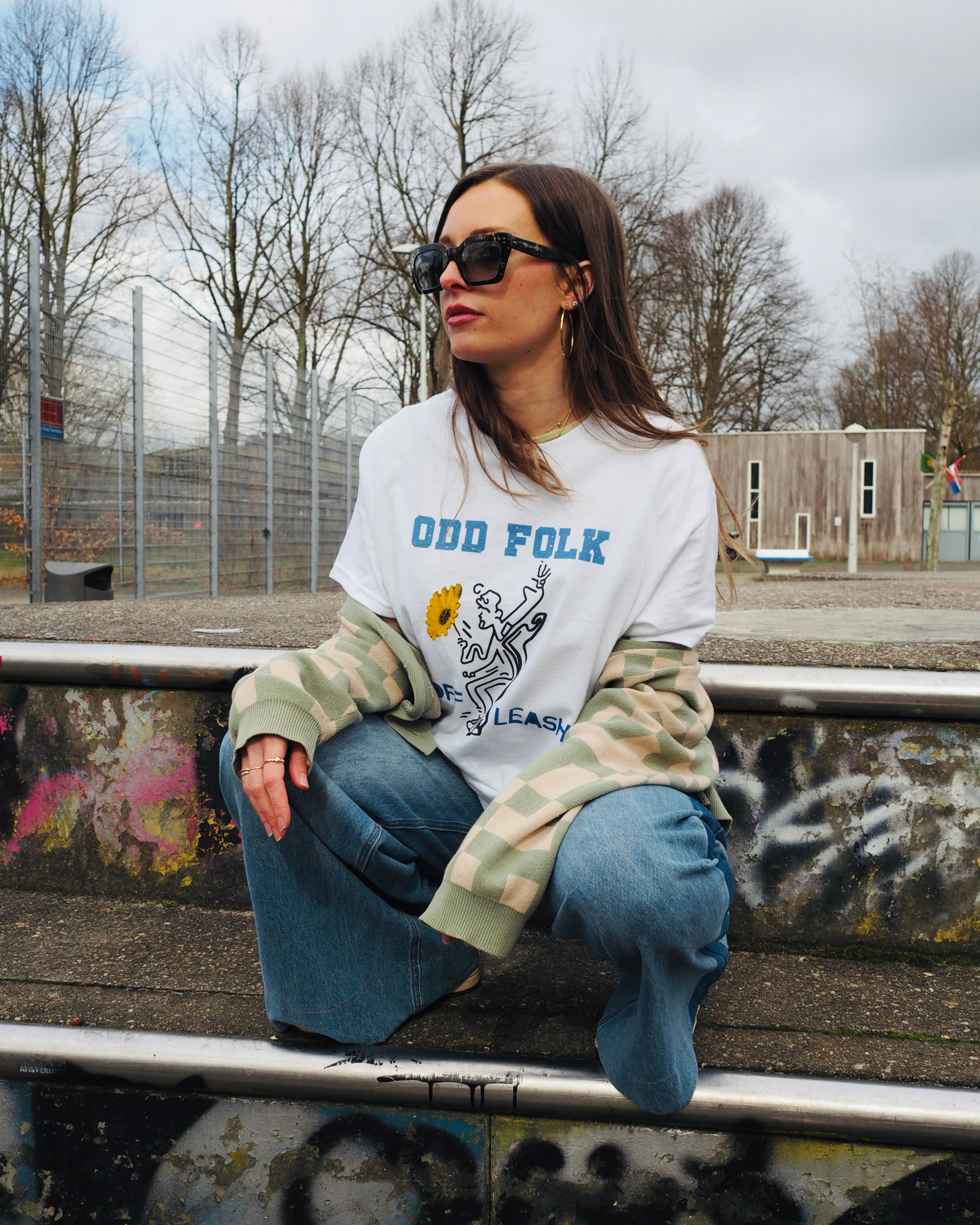 "Odd Folk" unisex cotton tee