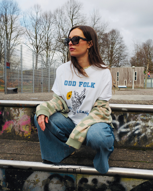 "Odd Folk" unisex cotton tee