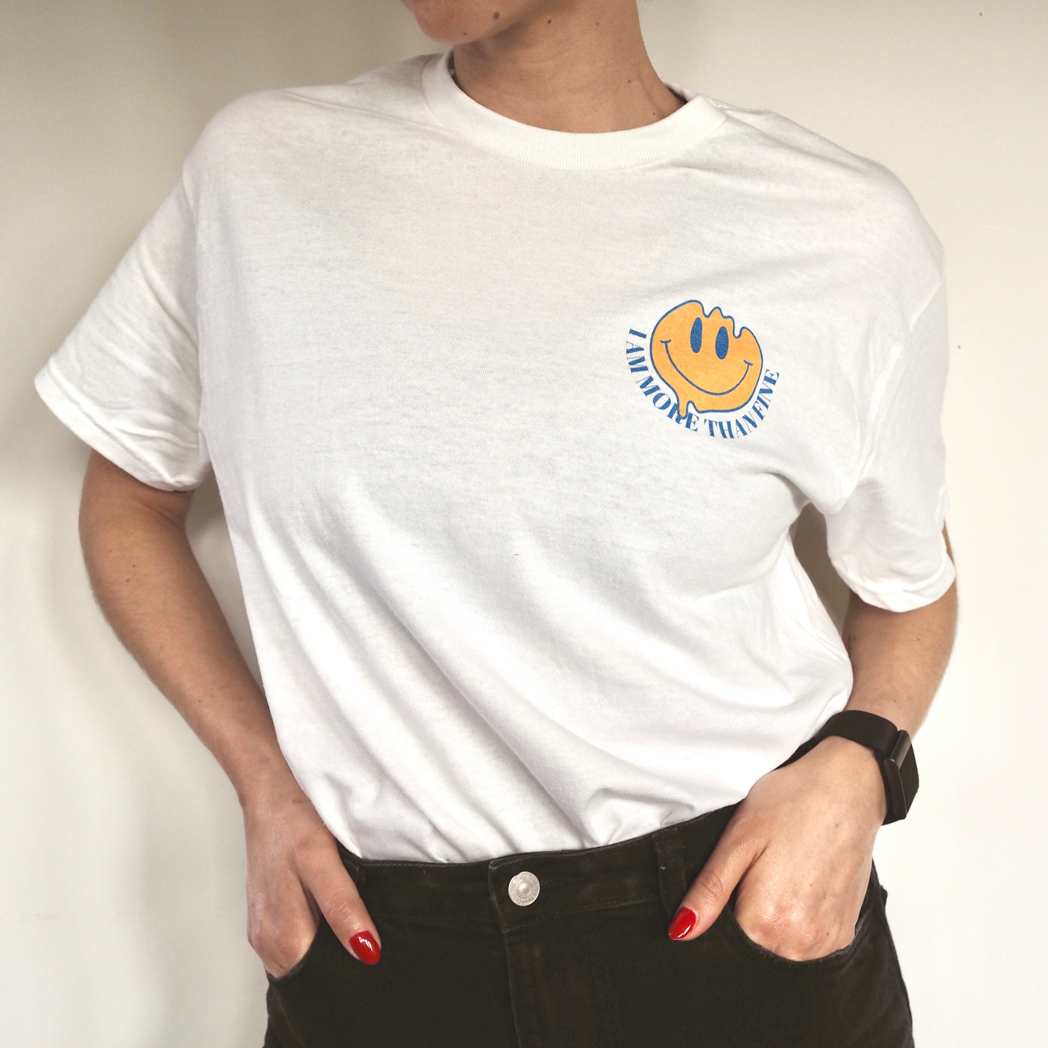 'I am fine' unisex cotton tee