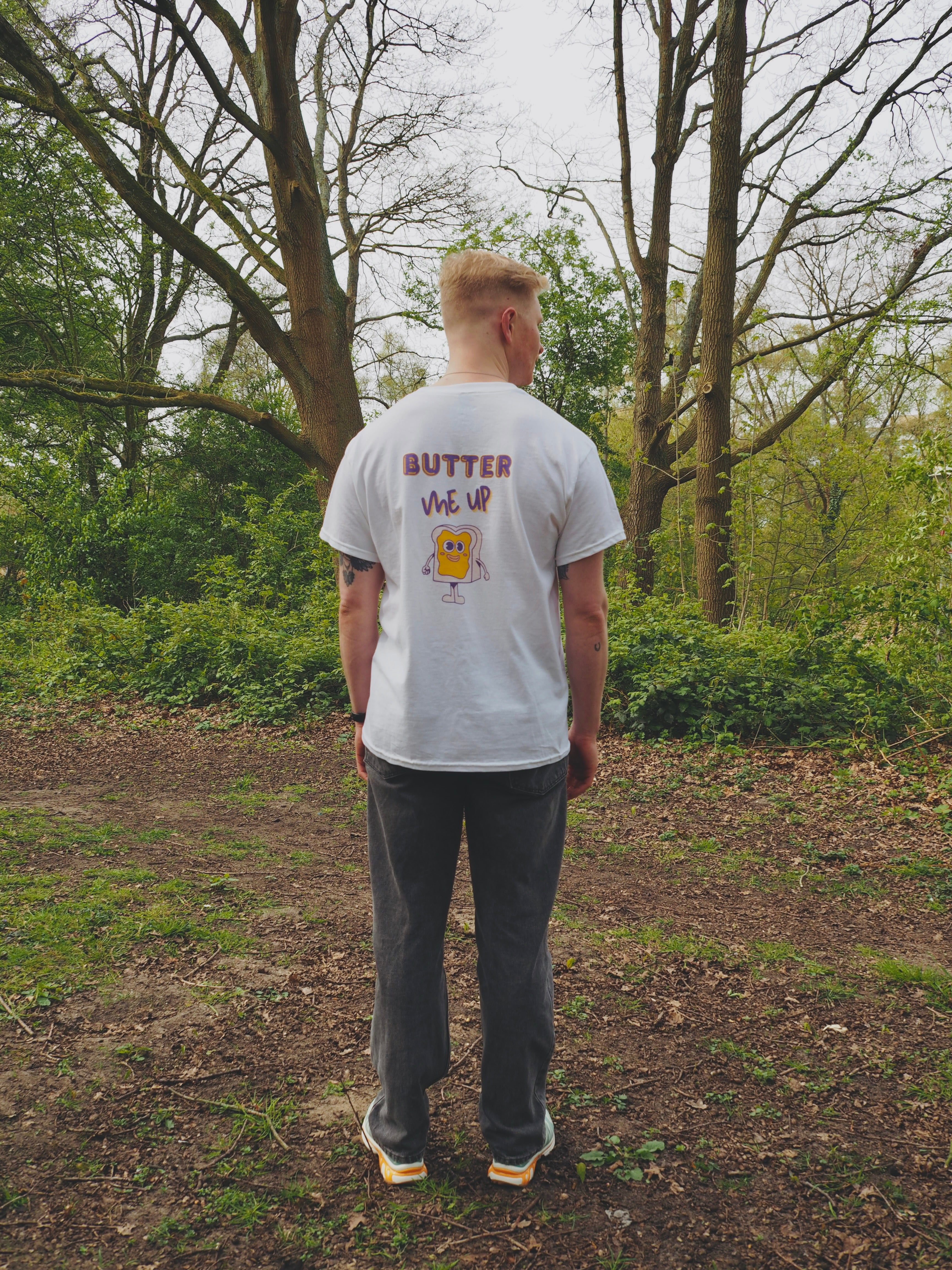 'Butter' unisex cotton tee