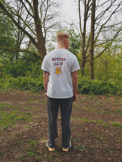 'Butter' unisex cotton tee