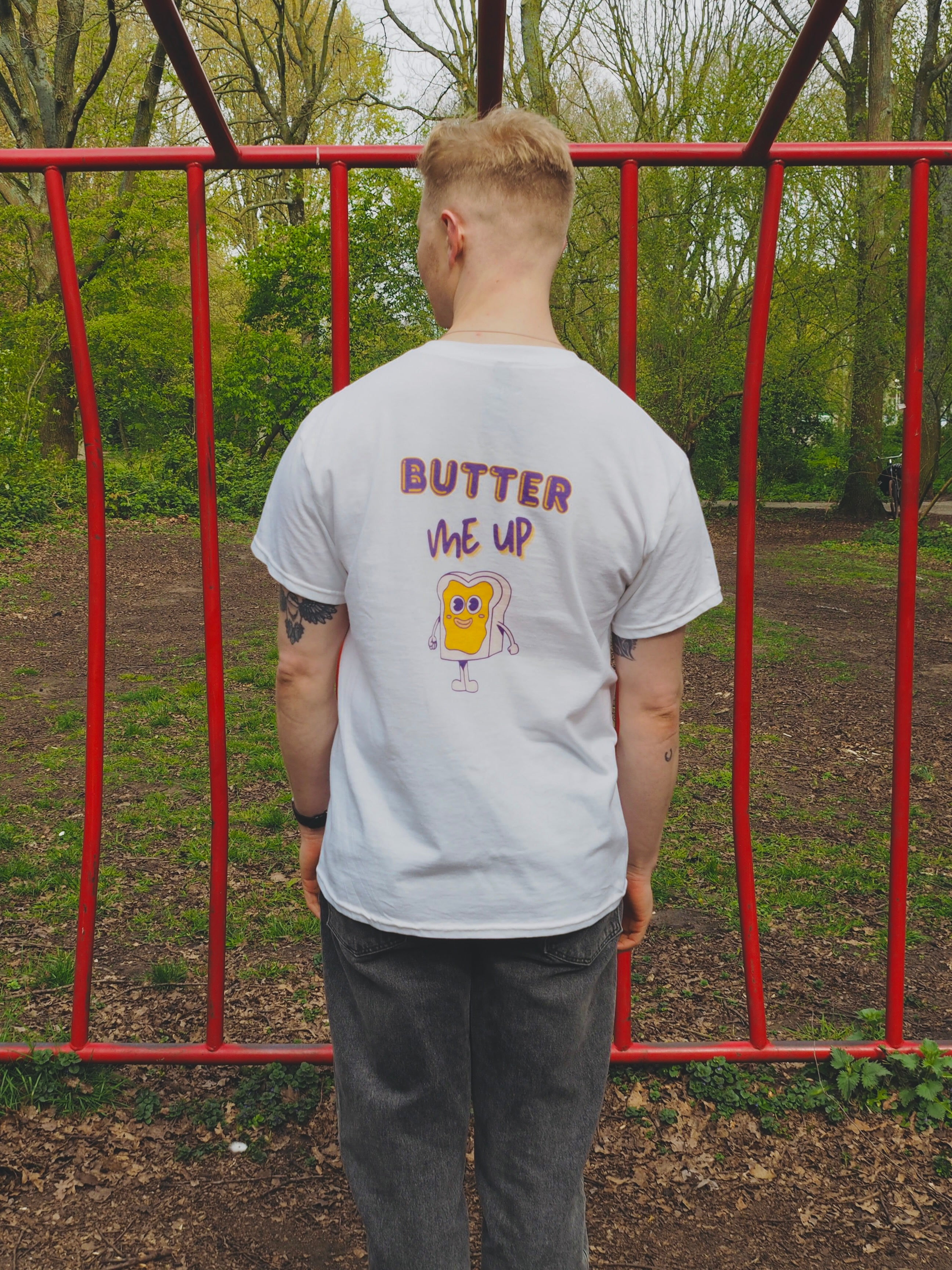 'Butter' unisex cotton tee