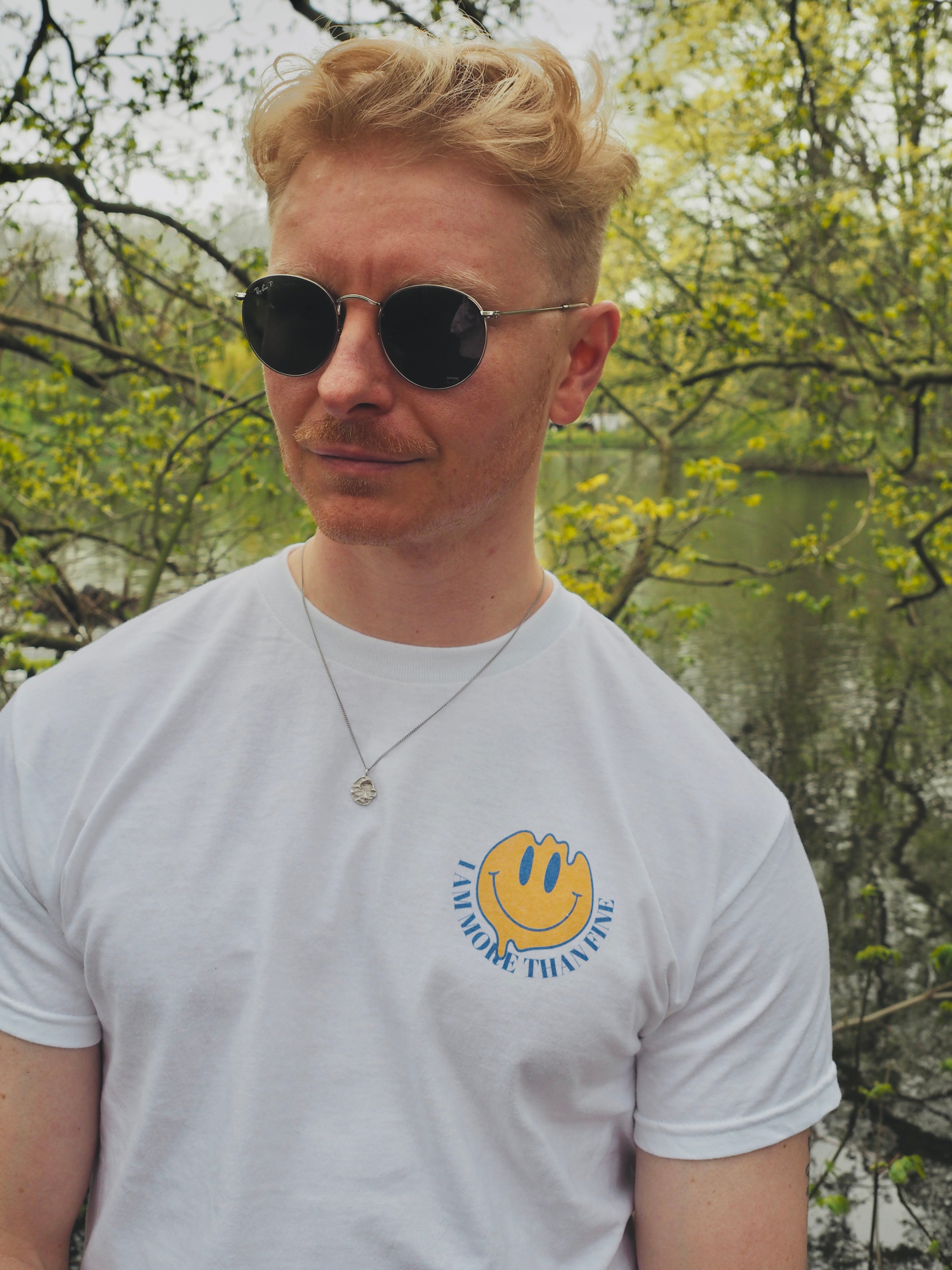 'I am fine' unisex cotton tee