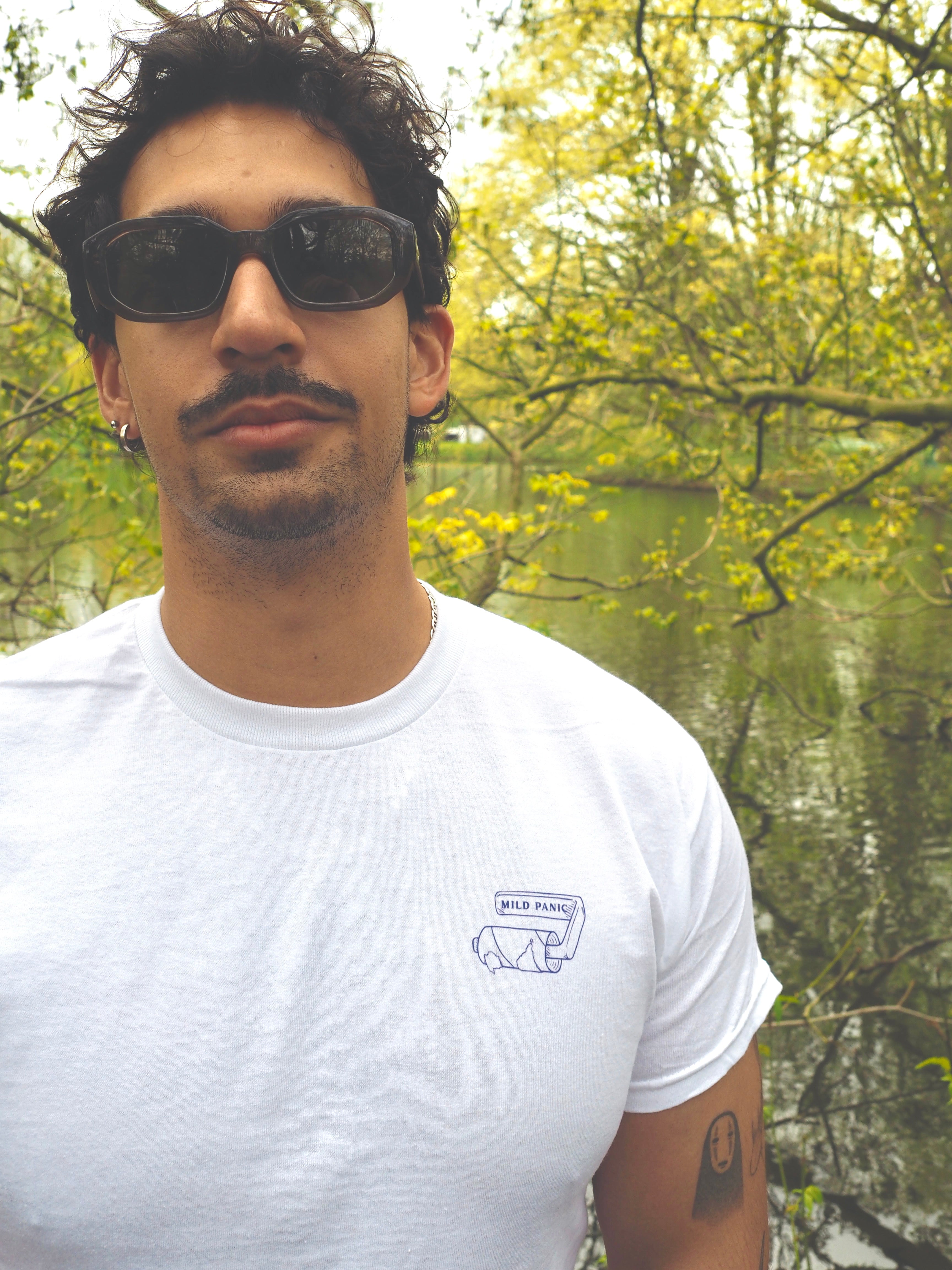 'Mild Panic' unisex cotton tee