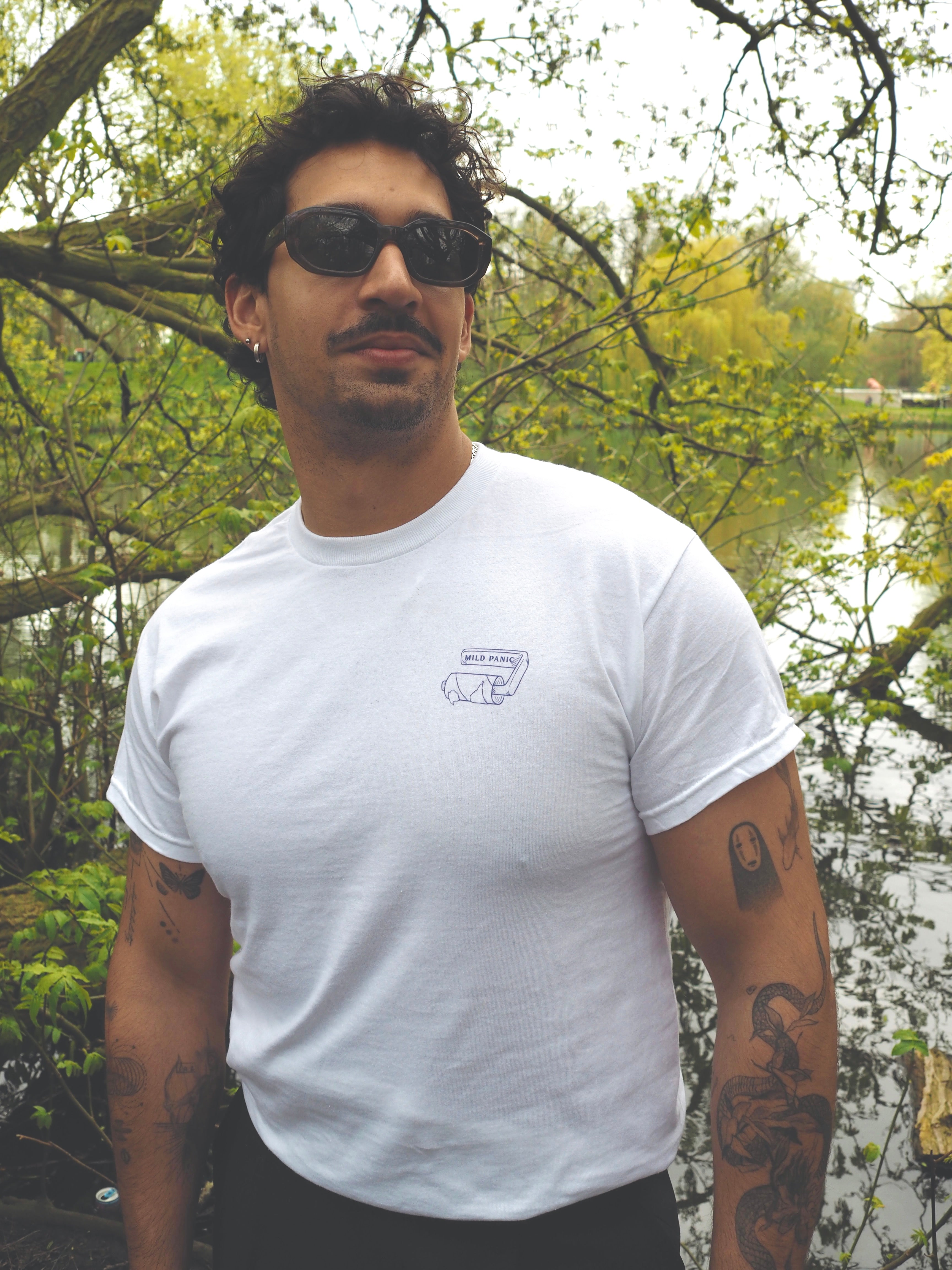 'Mild Panic' unisex cotton tee