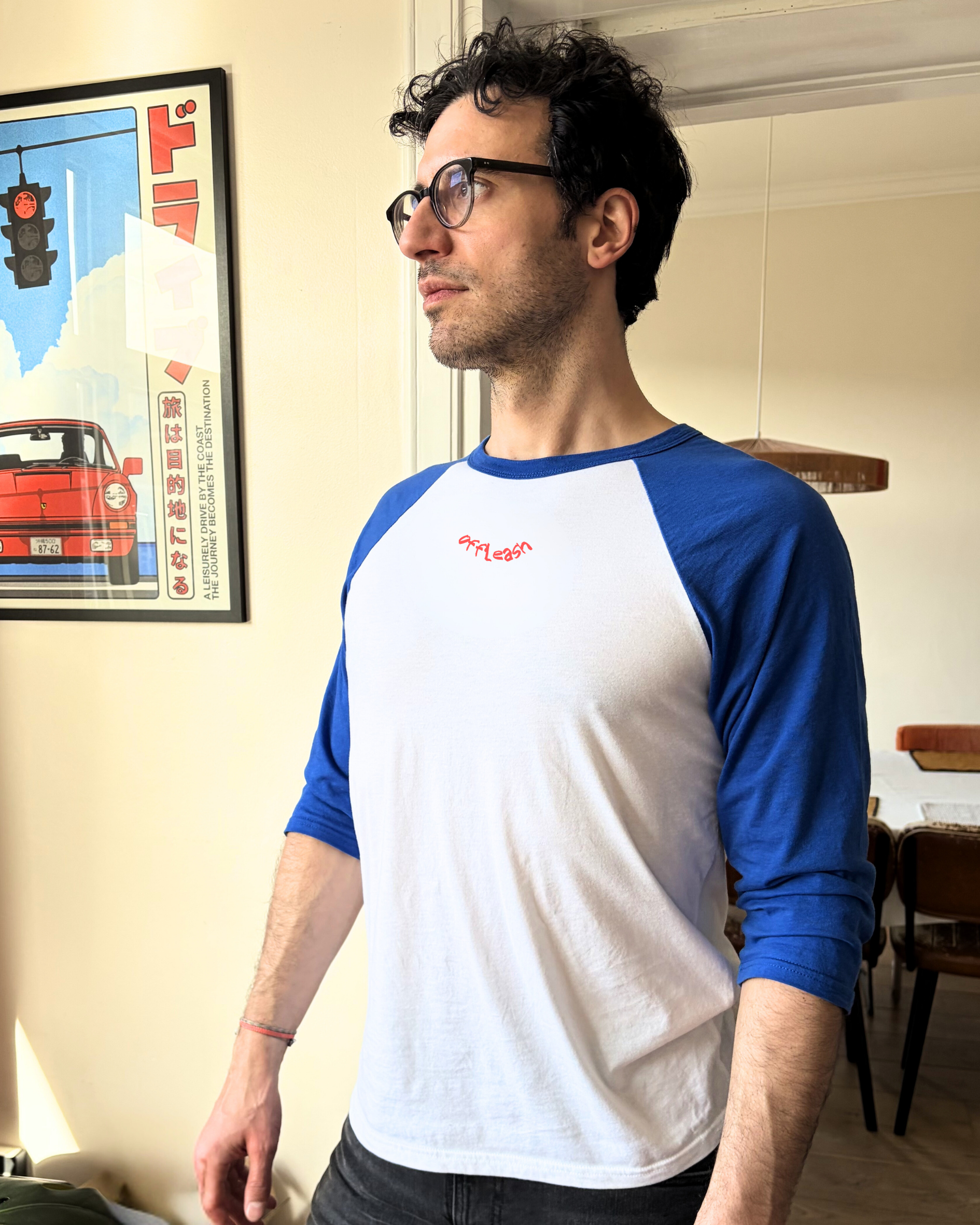 offleash baseball tee